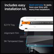 Spigen GLAS.tR EZ FIT Screen Protector Clear iPhone 15 Pro Max