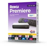 Roku Premiere 4K/HDR Streaming Media Player Black 3920RW-SW
