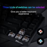 Royal Kludge RK71-HP-BK/BL Mechanical Keyboard - Black/Blue