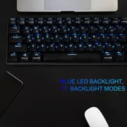 Royal Kludge RK71-HP-BK/BL Mechanical Keyboard - Black/Blue