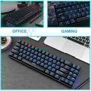 Royal Kludge RK71-HP-BK/BL Mechanical Keyboard - Black/Blue