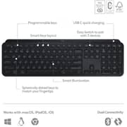 Logitech MX Keys S Wireless Keyboard Black