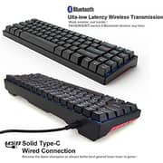 Royal Kludge RK71-HP-BK/BR Wireless Mechanical Keyboard - Black/Brown