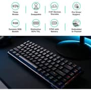 Royal Kludge RK84-THP-BK/RD Wireless Swappable Mechanical Keyboard Black/Red