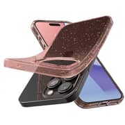 Spigen Liquid Crystal Glitter Case Rose Quartz iPhone 15 Pro Max