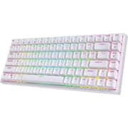 Royal Kludge RK84-THP-WH/BL Wireless Mechanical Keyboard - White/Blue