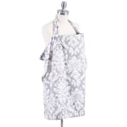 Bebe au Lait Chateau Cotton Bebe Nursing Cover Silver