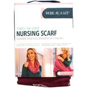 Bebe au Lait Plum Jersey Bebe Nursing Scarf Purple