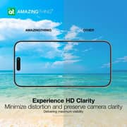 Amazing Thing Camera Lens Protector Black iPhone 15 / iPhone 15 Plus