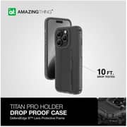 Amazing Thing Titan 3-in-1 MagSafe Case Black iPhone 15 Pro Max