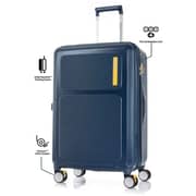 American Tourister Maxivo 1 Pc Spinner Luggage Trolley Jet Black