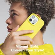 Elago Silicone Case Neon Yellow iPhone 15 Pro Max