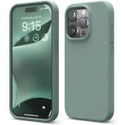 Elago Silicone Case Midnight Green iPhone 15 Pro