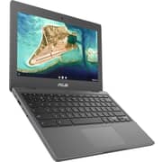 Asus Chromebook (2021) Laptop - Intel Celeron N4500 / 11.6inch HD/ 64GB SSD / 4GB RAM / Shared Intel UHD Graphics / Chrome OS / English Keyboard / Grey / International Version - [CR1100CKA-GJ0016]