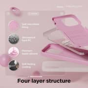 Elago Silicone Case Hot Pink iPhone 15 Pro Max