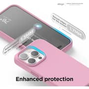 Elago Silicone Case Hot Pink iPhone 15 Pro Max