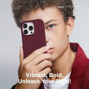Elago Silicone Case Burgundy iPhone 15 Pro Max
