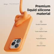 Elago Silicone Case Orange iPhone 15 Pro Max