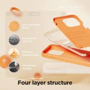 Elago Silicone Case Orange iPhone 15 Pro Max