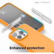 Elago Silicone Case Orange iPhone 15 Pro Max