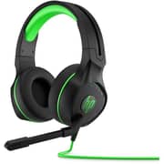 HP Pavilion 400 4BX31AA#ABB Wired On Ear Gaming Headset Black/Green