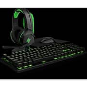 HP Pavilion 400 4BX31AA#ABB Wired On Ear Gaming Headset Black/Green