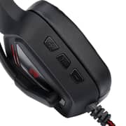 Redragon H310 Wired On Ear Gaming Headset Black/Red