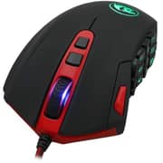 Redragon Wired Gaming Mouse 180cm Red/Black