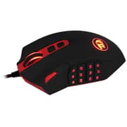 Redragon Wired Gaming Mouse 180cm Red/Black