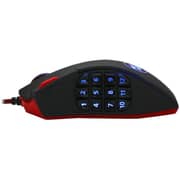 Redragon Wired Gaming Mouse 180cm Red/Black