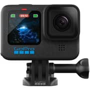 Go Pro Hero 12 Black Action Camera + Floating Handgrip + HeadStrap + Enduro Battery + Case