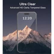 Inext Tempered Screen Protector Clear iPhone 15 Pro