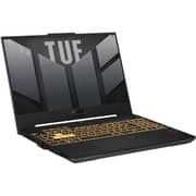 Asus TUF A15 Gaming (2023) Laptop - AMD Ryzen 7-7735HS /15.6inch FHD / 512GB SSD / 8GB RAM / 6GB NVIDIA GeForce RTX 4050 Graphics / Windows 11 Home / English & Arabic Keyboard / Mecha Grey / Middle East Version - [FA507NU-LP030W]