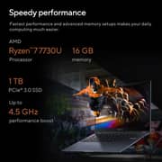Asus Vivobook S 14 Flip 2-in-1 Convertible (2023) Laptop - AMD Ryzen 7-7730U / 14inch WUXGA / 1TB SSD / 16GB RAM / Shared AMD Radeon Graphics / Windows 11 Home / English & Arabic Keyboard / Quiet Blue / Middle East Version - [TN3402YA-LZ159W]
