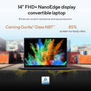 Asus Vivobook S 14 Flip 2-in-1 Convertible (2023) Laptop - AMD Ryzen 7-7730U / 14inch WUXGA / 1TB SSD / 16GB RAM / Shared AMD Radeon Graphics / Windows 11 Home / English & Arabic Keyboard / Quiet Blue / Middle East Version - [TN3402YA-LZ159W]