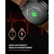 Aukey Ultra 36.3mm AMOLED Display, Fitness Tracking & Sleep Monitor, Smartwatch, Grey