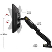 NB Dual Monitor Desk Mount Black