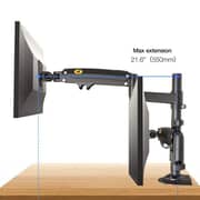 NB Dual Monitor Desk Mount Black