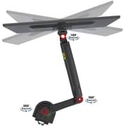 NB Dual Monitor Desk Mount Black