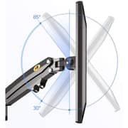 NB Dual Monitor Desk Mount Black