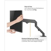 Blutek Counterbalance Monitor Arm Stand Black