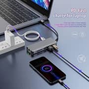 Porodo 9-in-1 USB-C Hub