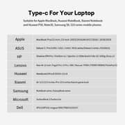 Helix 5-In-1 USB-C Hub 163mm Silver