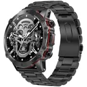 Helix H90 Smartwatch with Stainless Steel Build & Essential Functions - Steel