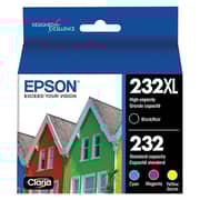 Epson T232 High Yield Ink Cartridge Combo Pack - T232XL-BCS