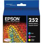 Epson 252 DURABrite Ultra Ink Cartridge 3-Pack - T252520