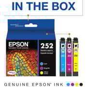 Epson 252 DURABrite Ultra Ink Cartridge 3-Pack - T252520