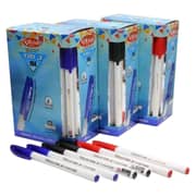Krishna Pens 1.0mm 3 Ball Pen 50 Pcs