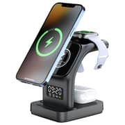 Maxguard Veloce Series 5-in-1 Magnetic Wireless Charger Black