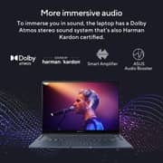 Asus Zenbook 14 Flip OLED 2-in-1 (2023) Laptop - 13th Gen / Intel Core i7-1360P / 14inch 2.8K / 1TB SSD / 16GB RAM / Shared Intel Iris Xe Graphics / Windows 11 Home / English & Arabic Keyboard / Ponder Blue / Middle East Version - [UP3404VA-OLEDI7B]